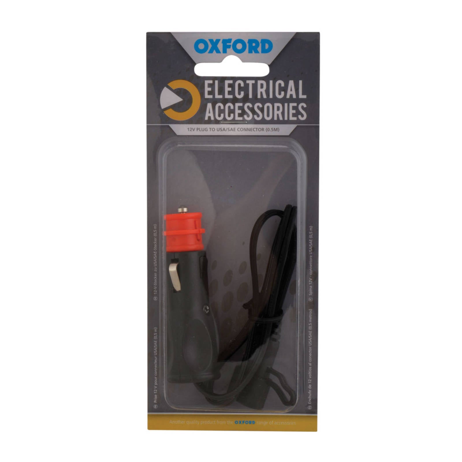 Oxford 12 Volt Plug to USA/SAE Connector (0.5m Lead) – Oxford Australia
