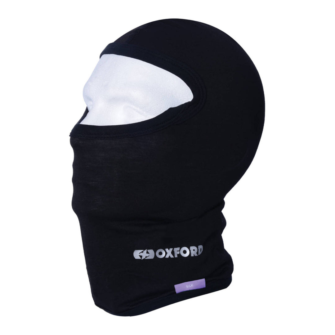 Oxford Deluxe Silk Balaclava - Black