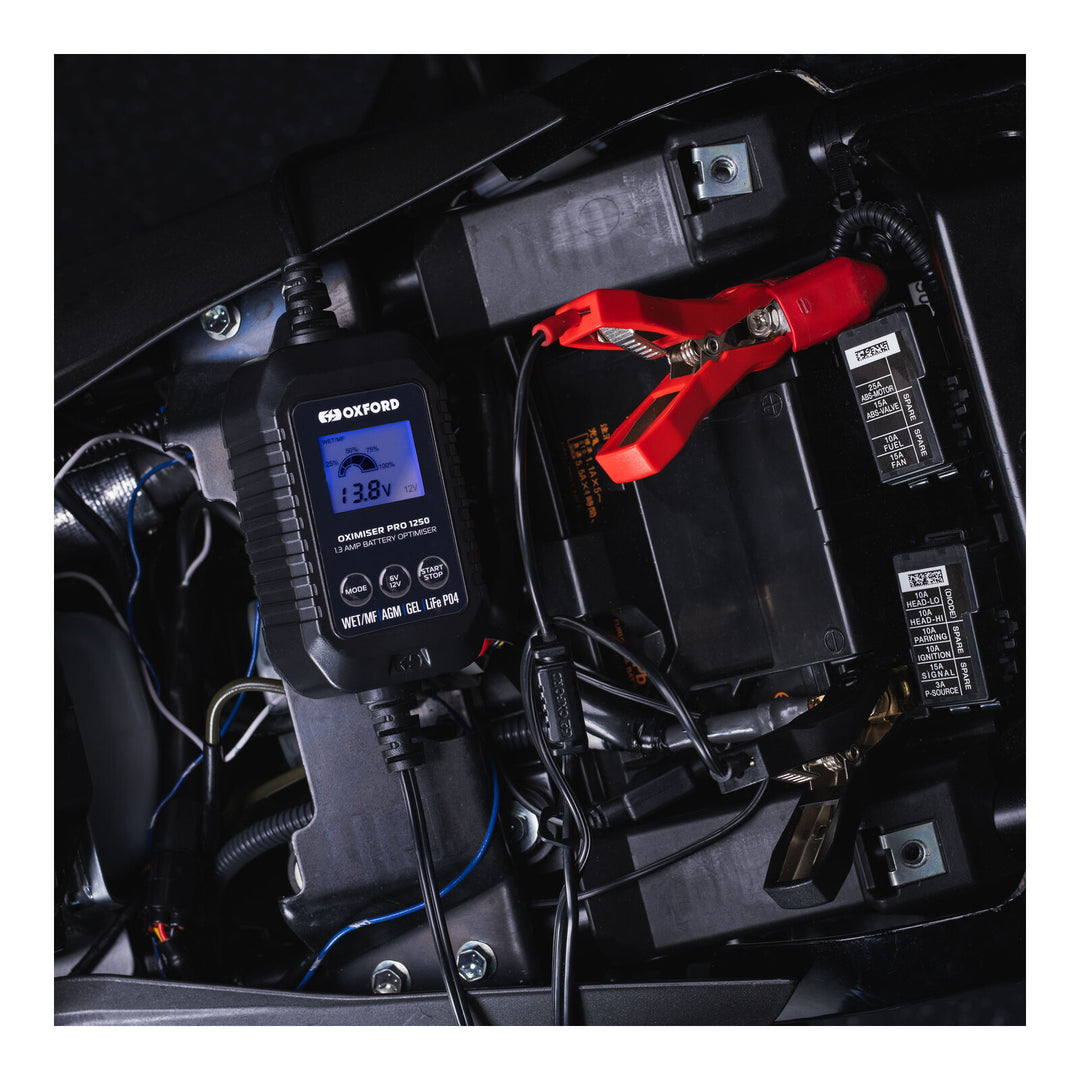 Oxford USB Dual Socket - Handlebar Mount