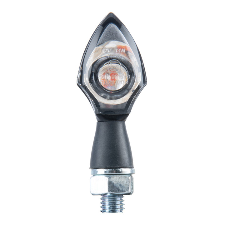 Oxford Nano Eyeshot Black LEDicator - Clear Lens